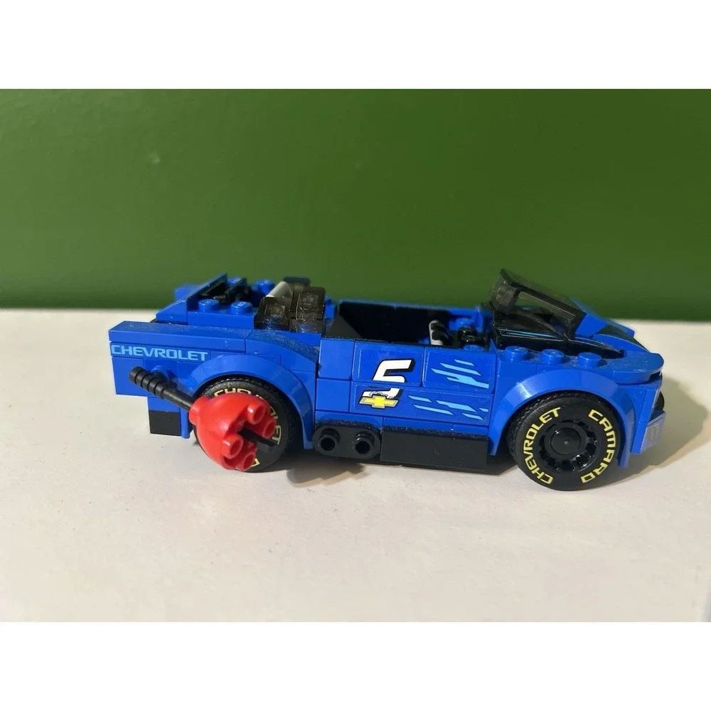 LEGO Speed Champions Chevrolet Camaro ZL1 Race Car Blue 75891